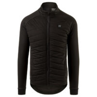 AGU Thermo Heated Jacket - Cykeljakke med LED Lys - Sort - Str. XL