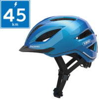 Abus Pedelec 1.1 Hjelm m. LED lys - Steel Blue