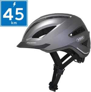 Abus Pedelec 1.1 Hjelm m. LED lys - Titan