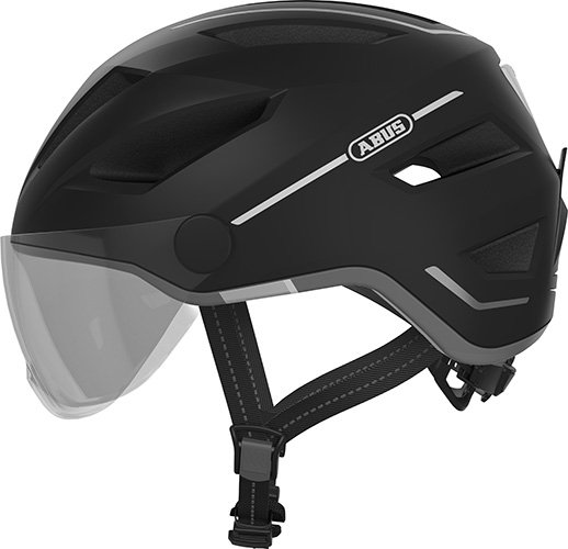 Abus Pedelec 2.0 ACE Elcykelhjem m. LED baglygte - Sort