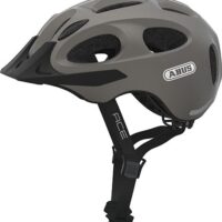 Abus Youn-I Ace Hjelm m. LED lys - Metallic Sliver
