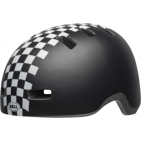 Bell Lil Ripper Baby, Checker mat sort/hvid