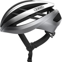 Cykelhjelm Abus Aventor - Gleam Silver