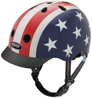 Cykelhjelm Junior Nutcase Little Nutty GEN3 - Stars & Stripes, XS (48-52 cm)
