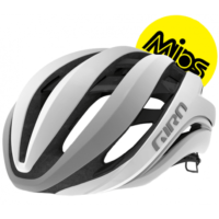 Giro Aether Mips cykelhjelm, mat hvid/sølv