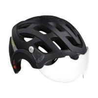 Lazer Anverz NTA - Cykelhjelm med LED lys - E-bike - Str. 52-56 cm - Mat sort